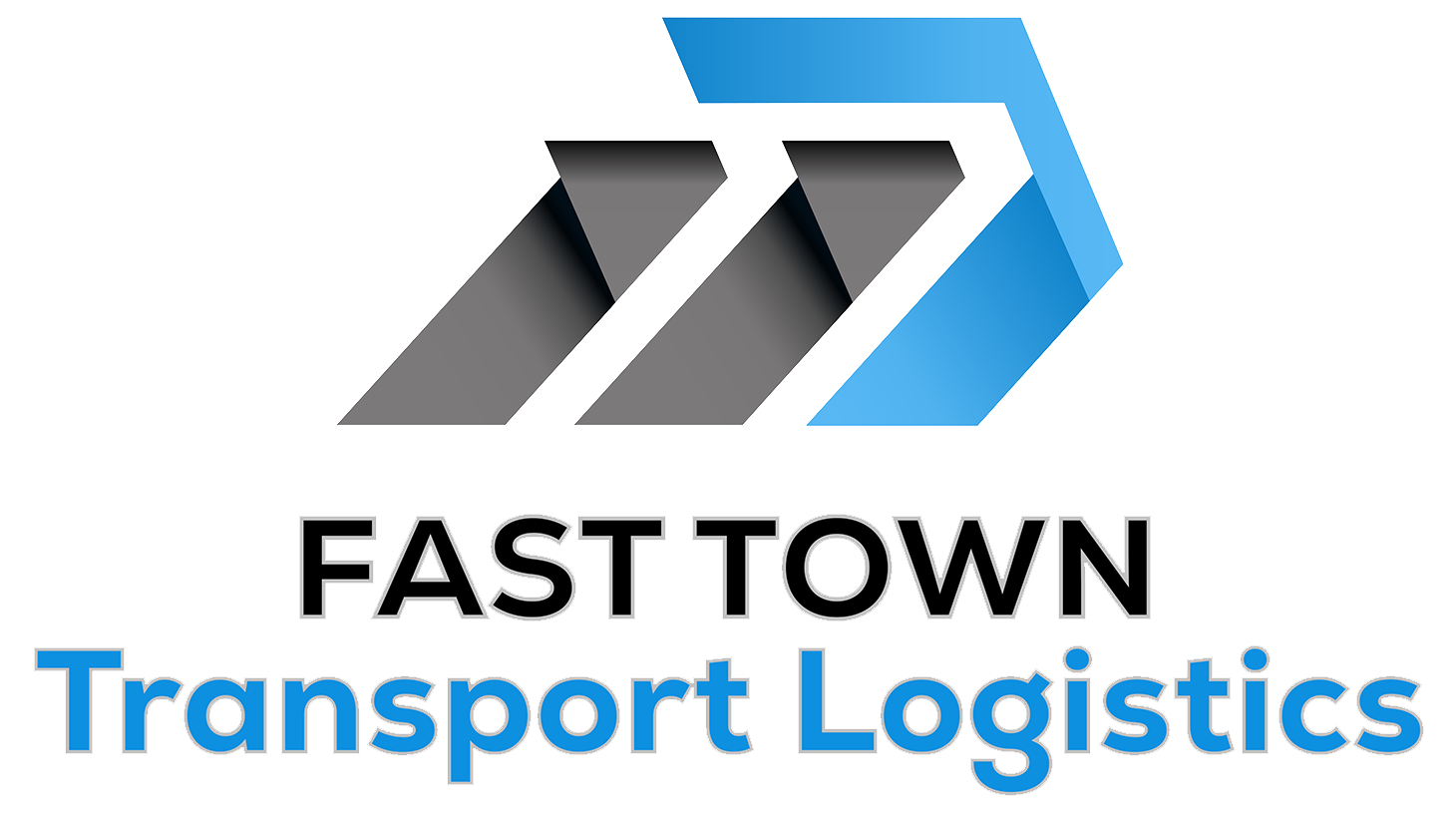 Fast Town Transportation Logistics Corporate Logo Auction Port Foot